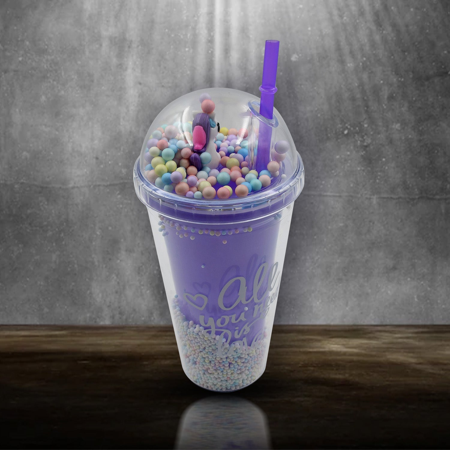 Colorful sipper bottle with LED light and straw, for school Colorful sipper bottle with LED light and straw, for school
